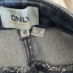 Women’s high rise jeans by ONLY size small